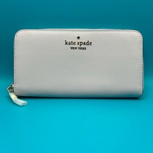 Staci Saffiano Leather Large Kate Spade Wallet